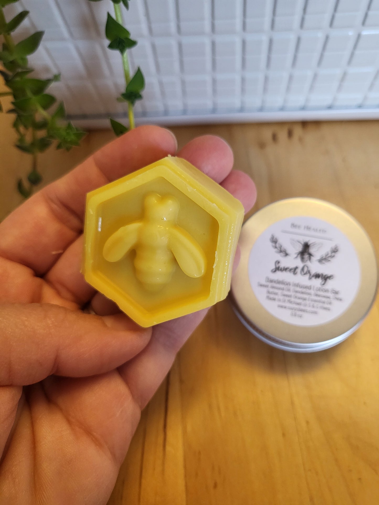 Sweet Orange Lotion Bar