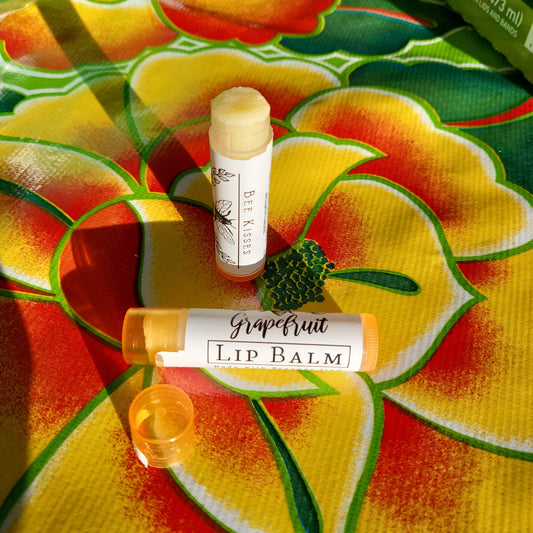 Grapefruit Lip Balm