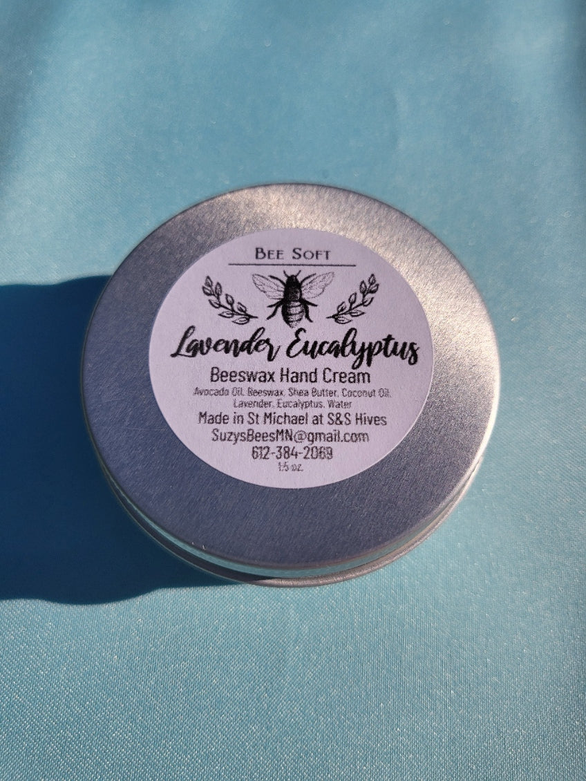 Beeswax Hand Cream in Lavender Eucalyptus