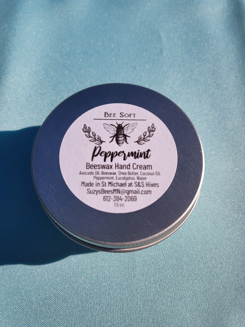 Beeswax Hand Cream in Peppermint