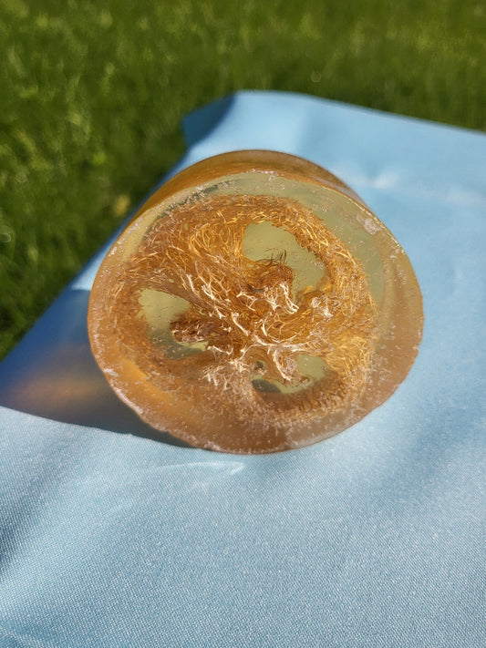 Luffa Honey Soap - Peppermint