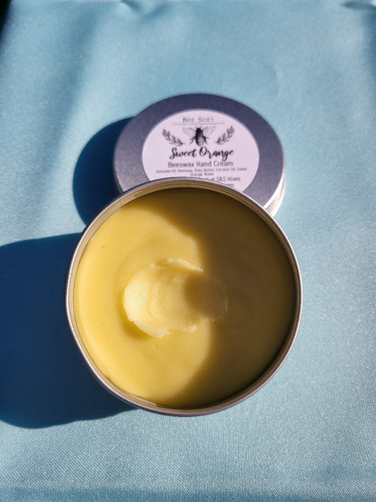 Beeswax Hand Cream in Sweet Orange