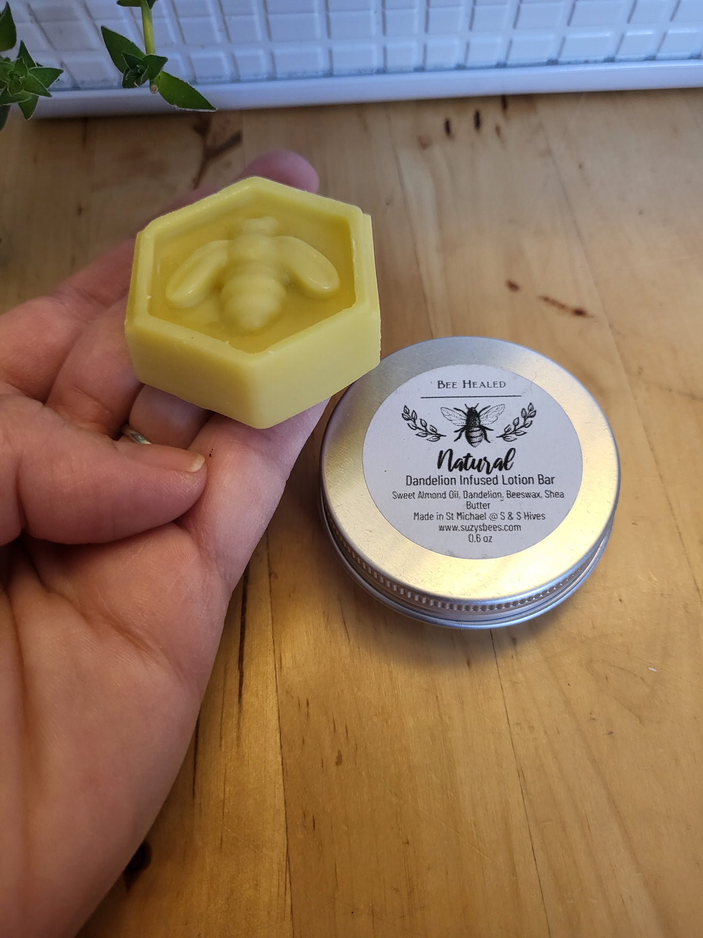 Naturally Unscented Lotion Bar