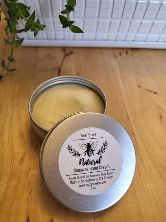 Beeswax Hand Cream in Naturally Unscented